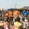 Project Accountant, Kunle Adeogun and WOCON's Volunteer